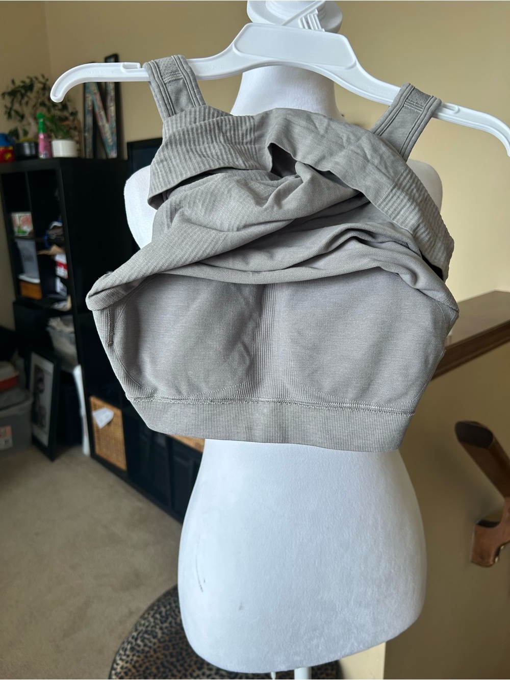 lululemon athletica Gray Ribbed Racerback Long Tank - Picture 7 of 7
